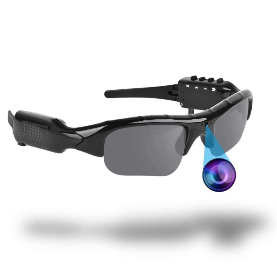 Lunettes Connectées <br> Caméra Full HD avec Écouteurs